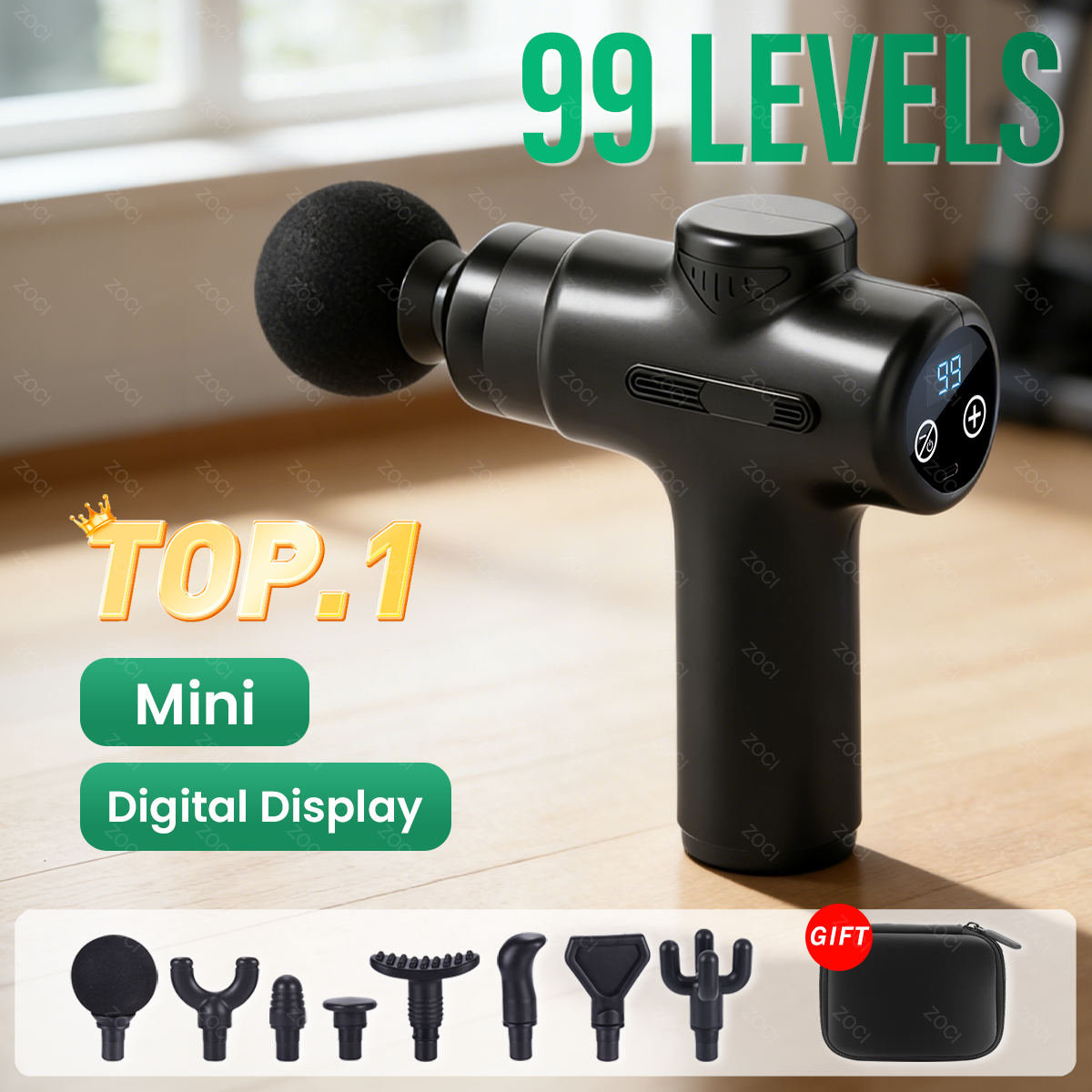 Massage Gun Deep Tissue - Mini 99 Speed Massage Gun Professional