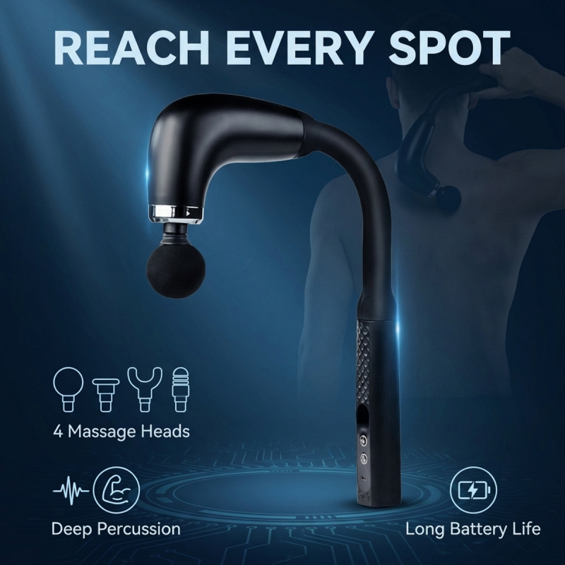 Electric Muscle Massage Gun wi - огляд і ціна Massage Gun Deep Tissue