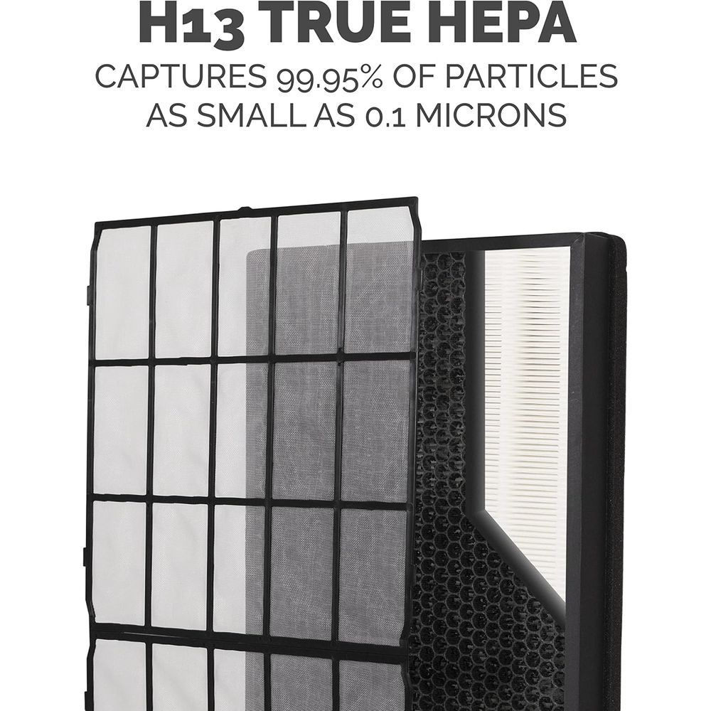 2-Pack Large Room HEPA/Carbon  - огляд і ціна Air Purifier Hepa