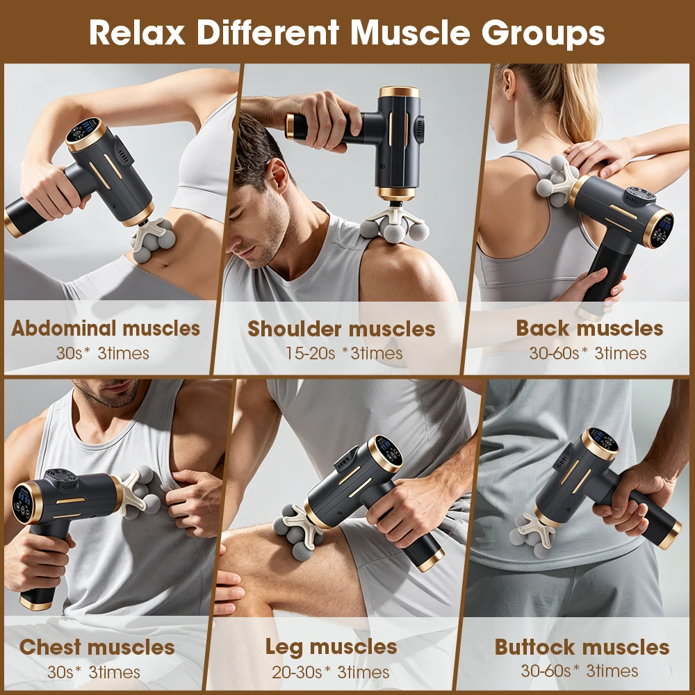 Electric Fascia Gun 24W 99 Gea - огляд і ціна Massage Gun Deep Tissue
