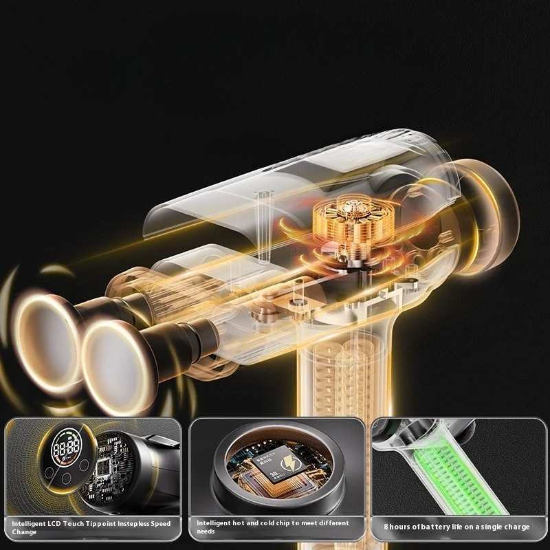 Double Head Handheld Mini Mass - огляд і ціна Massage Gun Deep Tissue