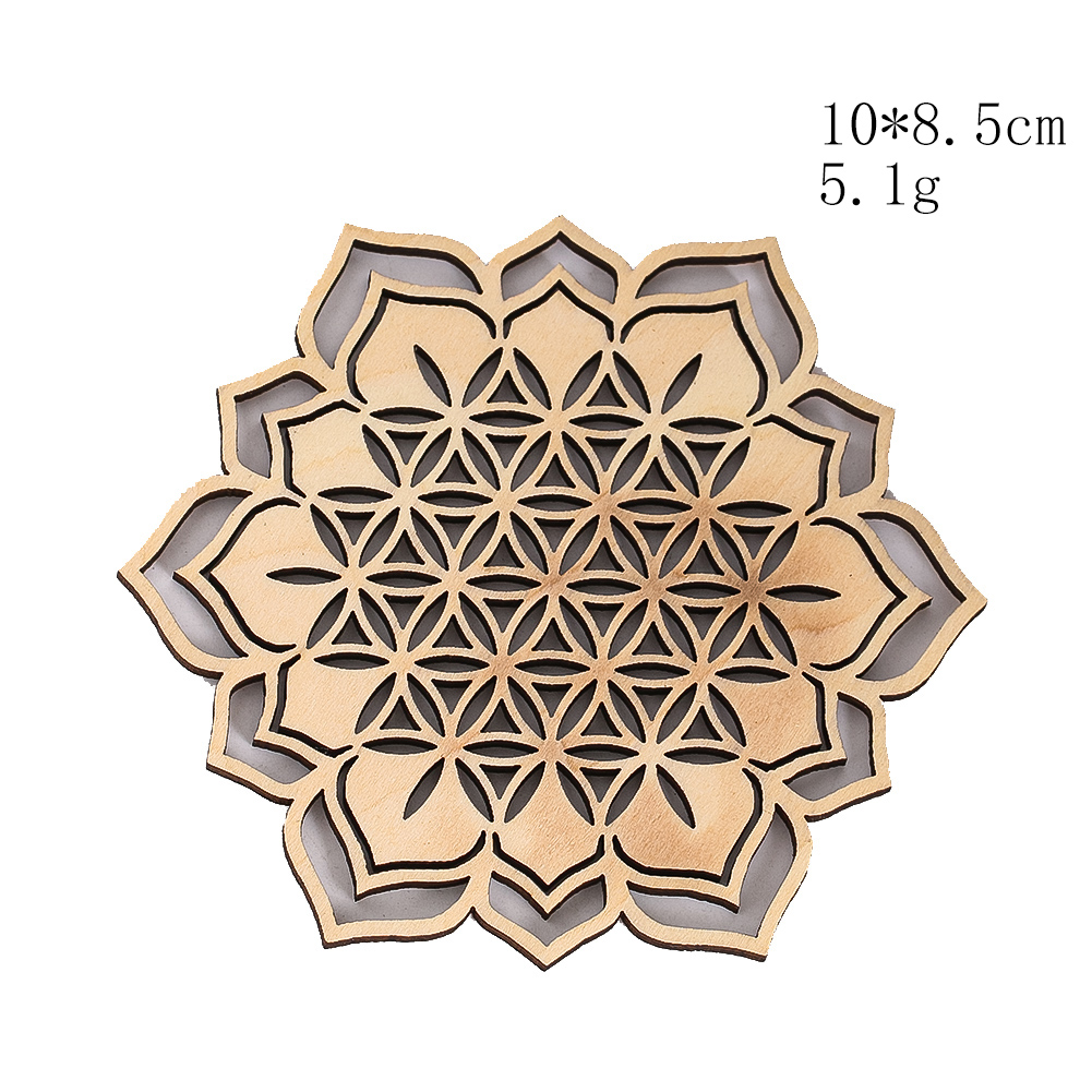 3.9inch Wooden Hollow Board Ru - огляд і ціна Acupressure Mat Set