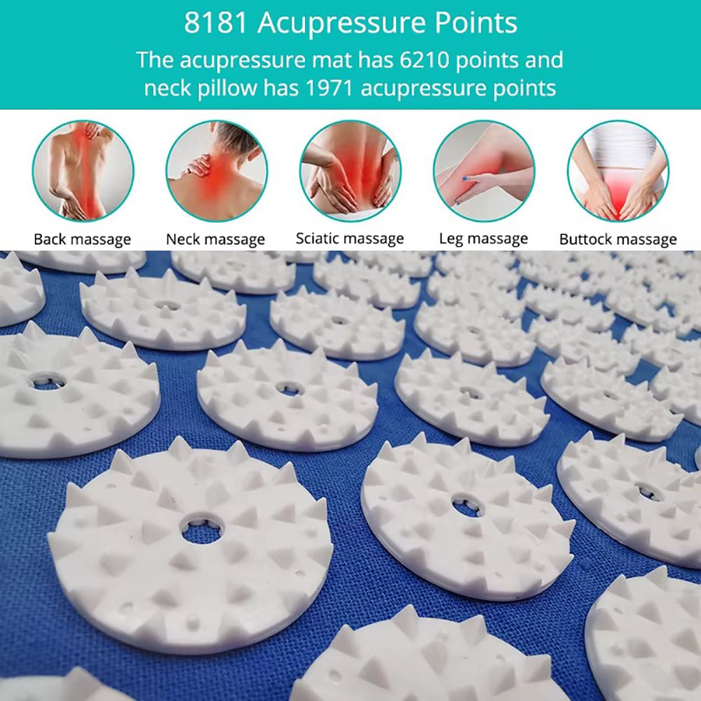 Massager pillow, massage mat f - огляд і ціна Acupressure Mat Set