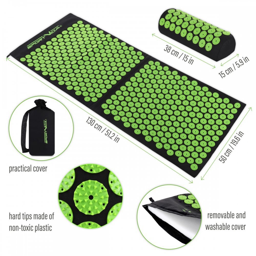 130*50*2.5CM Lotus Flower Spon - огляд і ціна Acupressure Mat Set