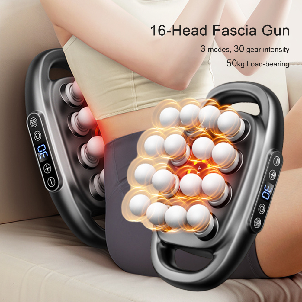 16-Head Fascia Gun High-Freque - огляд і ціна Massage Gun Deep Tissue