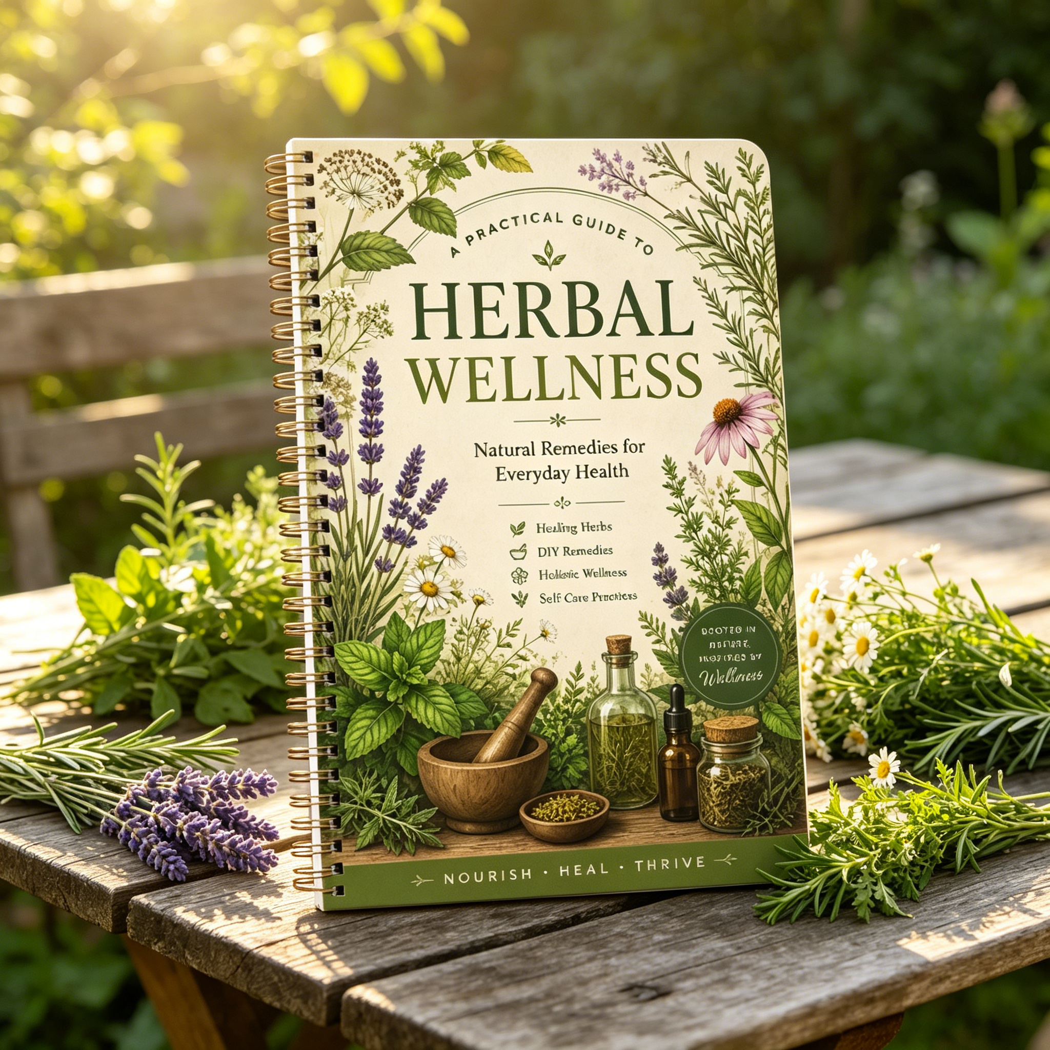 Herbal Remedies Journal A5 Spi - огляд і ціна Health Wellness Notes