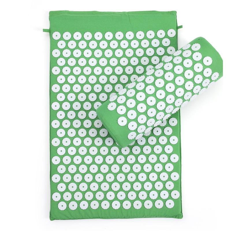 1 Set Acupressure Yoga Mat Cus - огляд і ціна Acupressure Mat Set
