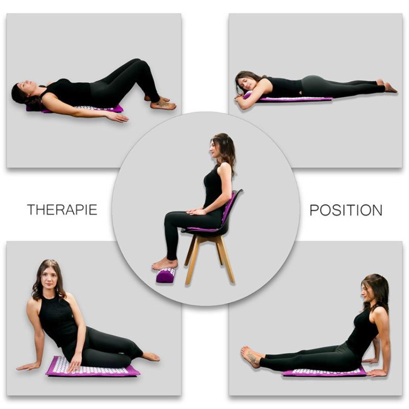 1 Set Acupressure Yoga Mat Cus - огляд і ціна Acupressure Mat Set